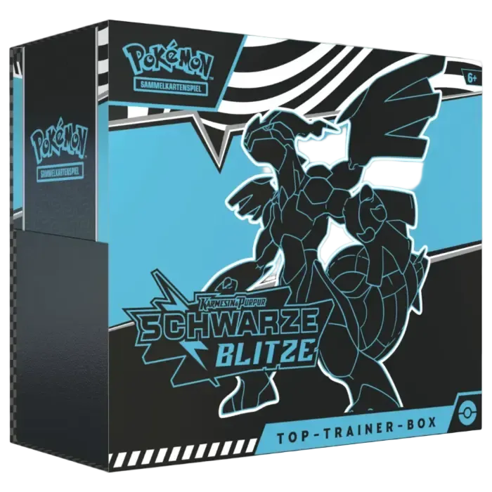 Schwarze Blitze Top Trainer Box