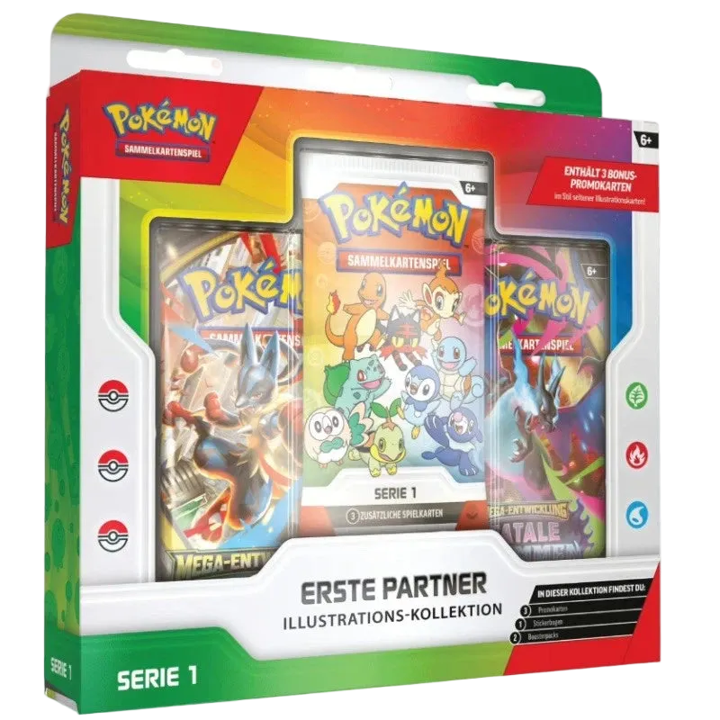 Erste Partner Illustration Kollektion Serie 1