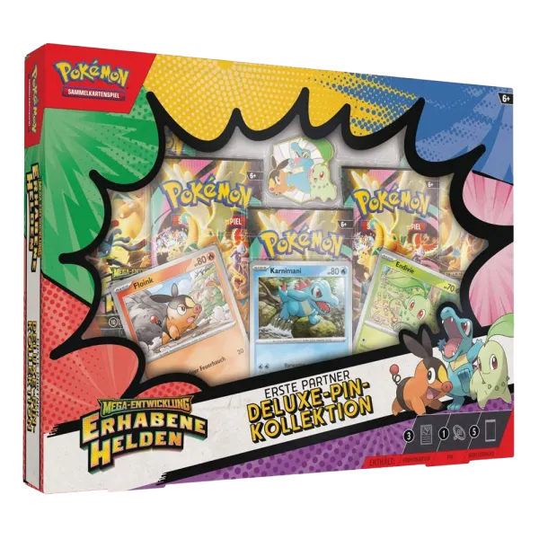 Erhabene Helden Deluxe Pin Kollektion